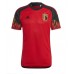 Belgien Replika Hemma matchkläder VM 2022 Korta ärmar